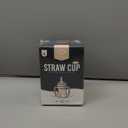 GROSMIMI Spill Proof no Spill Magic Sippy Cup with Straw with Handle for Baby and Toddlers, Customizable, PPSU, BPA Free 6 oz (Peach)