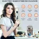 2 x Generic Brushblast Pro Makeup Brush Cleaner, Auto-Rotating Cozy Luna Brush Cleaner for Deep Cleaning, Upgraded & No Need to Install, One-Click Operation, Suitable for All of Makeup Brushes (1PC)
