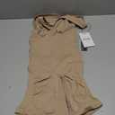 VVX Shorts Bodysuit for Women Tummy Control Shapewear Seamless Sexy Butt Lifting Workout Bodycon One Piece Short Jumpsuit (X-Large, A-1 Pack-nude)