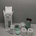 Momcozy 22oz Portable Breast Milk Cooler for Outdoor, Life Saver with 360 Total Cooling for 24 Hours, Larger Capacity Travel Breastmilk Chiller with 2pcs Baby Bottles for Breastmilk Storage, Green