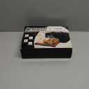 Lunch Bags Built-in Heating Plate - 3-In-1 Portable Electric Lunch Box Works in Car/Truck Lighter Ports and Wall Outlets,12V/24V/110V Mini Oven Food Warmer,Heated for Office Travel Work Meal Reheating (Black)