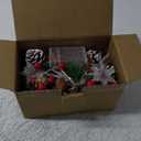 Lighted Christmas Garland for Tree Mantle Fireplace Home Decor
