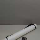 TRANSON Durable Poster Storage Tube with Straps 24"-40" Extendable for Blueprints, Artwork, Maps, Posters Color White (1 Pack-White)