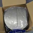 Lasko Wind Tower Platinum Compact Desktop Fan for Home with 3 Speeds, Widespread Oscillation, 14", Gray, 4910