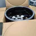 Alloy Wheel, Black Widow 17x7.5 5x108 ET40 CB63.4 Black Machined, Stock