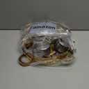 Chafing Dishes for Buffet Set 2 Pack, 5QT Round Dish Buffet Servers and Warmers with Glass Lid High Grade Stainless Steel Food Warmers for Parties, Christmas Gatherings, Weddings, Catering, Gold