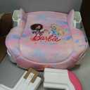 Graco Turbobooster 2.0 Backless Booster Seat, Barbie Paint, Pink
