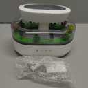 Essential Oil Diffuser 250ML Cloud Humidifier Rain Water Drip Diffuser Humidifier with Drip Music Micro Landscape Ultrasonic Diffuser for Bedroom Office Hotel (White Grey)