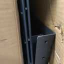 WALMANN 2 Pack Garage Wall Mount Shelves, 45x15 inch Wall Mounted Storage Shelves for Garage Heavy Duty Floating Shelf, Holds Up to 220 lbs(Black)