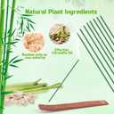 Citronella Incense Sticks, 240 Count Lemongrass Insens Sticks with Insens Holder for Home Indoors Outdoor Garden Patio Camping