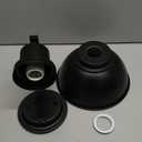 zeyu 8.4 Inch Indoor Wall Mount Lamp Light Fixture, Industrial Wall Sconce Lighting for Hallway Bedroom, Black Finish, ZY24-1W BK