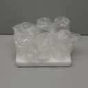 6 Pack Glass Cylinder Vase for Table Centerpieces, 6 Inch Clear Glass Flower Vases Bulk Glass Hurricane Candle Holder Small Floral Vases for Table, Floating Candle Vase for Wedding Home Dcor