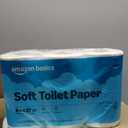 Amazon Basics 2-Ply Soft Toilet Paper, 30 Rolls (5 Packs of 6), 350 Sheets per Roll, Septic Safe, Equivalent to 185 Regular Rolls