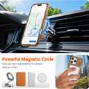 SUPFINE Magnetic for iPhone 17 Pro Case (Compatible with MagSafe)(Military Grade Drop Protection)(Camera Protection) Translucent Matte Shockproof Phone Cover,Brown