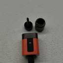 ETENWOLF AIR 3 Air Pump for Inflatables with 2600 mAh Battery & Camping Light, Ultra-Fast and Mini Electric Air Pump, Inflate Deflate for Air Mattress, Pool Floats, Vacuum Storage Bags (Vivid Orange)