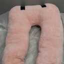 Travel Pillow Cushion for The Back Seat of Car Car Pillow for Kids A Sleeping Artifact Suitable for Long-Distance Travel of Adults and Children Travel Pillow for Kids Pink