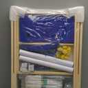 Easel for Kids,Adjustable Wooden Art Easel for Kids,114+ Art Supplies,Double Sided Magnetic Chalkboard and White Board for Kid,Drawing and Painting for Aged 2-4,5-7,8-12,2 Paper Rolls