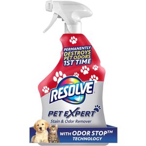 Resolve Pet Expert Stain and Odor Remover, Carpet Cleaner, Pet Stain and Odor Remover, Carpet & Upholstery Cleaner - Removes Stains and Odors, 22 oz