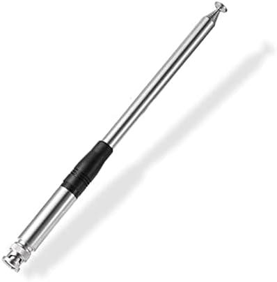 Long Range 27Mhz Telescopic CB Antenna BNC Connector for Cobra HH50WXST MRHH350FLT C75WXST HH38WXST Midland 75-822 75-785 MHS75 Uniden BC75XLT PRO401HH Handheld CB Radio TransceiverEifagur