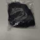 Faux Fur Headband for Women Elastic Fuzzy Thick Earmuffs Winter Headwrap Ear Muffs Furry Ear Warmers Cold Weather (Black)