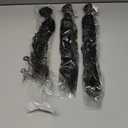 Kinkycurly Bundles Human Hair Weave Jerry Curl Hair 3 Bundles Kinky-curly 24 Inch 12A Brazilian Remy Hair Extensions Natural Color
