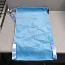 Toddler Airplane Bed, Portable Kids Airplane Seat Extender, Airplane Travel Essentials for Toddlers, Comfortable Footrest for Kids, Must-Have Toddler Travel Bed for Flights (Blue)