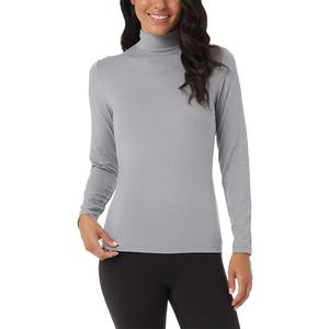32 Degrees Women's Cozy Heat Base Layer Mock Neck Top - Thermal Long Sleeve Shirt for Winter Layering