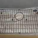 Starstar Sinks Protector Matte Black 304 Stainless Steel Kitchen Sink Bottom Grid, Rack (26 L x 14 W)