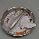 Stainless Steel Frying Pan, 8 Inch Frying Pan Cookware, Healthy Stainless Steel Skillet, Works on Induction, Ceramic and Gas Cooktops, PFOA Free, Dishwasher Safe, Stay-Cool Handle