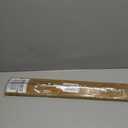 Weysat 23.6 Inch Coat Rack Wall Mount Hooks, Wooden Coat Hanger with 6 Gold Brass Hooks Decorative Heavy Duty Wood Wall Rack, Wall-Mounted Rail for Entryway, Farmhouse Hanging Keys Hats Towels Bags