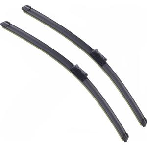 Original Equipment Replacement Windshield Wiper Blades For Mercedes-Benz GLE 2016-2017 ML350 ML63 2012-2015 GL350 GL450 GL550 2013-2016 Front Windscreen Wiper (CJ2623)