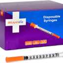 Brandzig Syringes 31G 1cc 5/16" 100-Pack