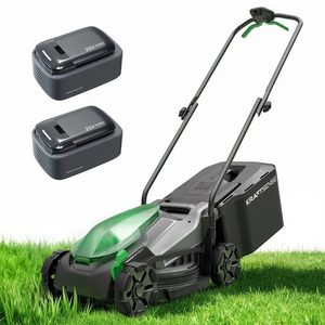 Kraftsense U20X Slim 40V Brushless Cordless Lawn Mower 14" with 2 x 5.0Ah Batteries