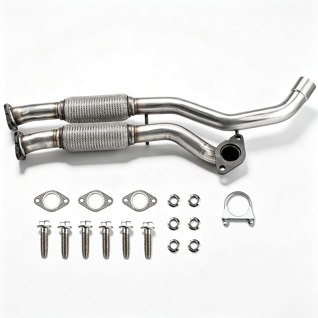 Stainless Steel Front Exhaust Flex Pipe For 12-16 Cadillac SRX 3.6L 73010