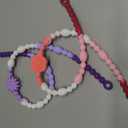 Chew Necklaces for Sensory Kids Adults, Flower Chewy Necklace Sensory Toys for Autism Nail Biting Anxiety, Fidget Necklace Oral Chew Toys, ADHD Tools for Boys Girls