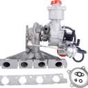 Turbocharger with Gasket Kit Compatible with Audi A4 A5 Q5 Allroad Quattro 2.0L 2009-2013 Volkswagen Passat 2.0L 2008-2015 Replace 06H145702 06H145702L 06H145702S 06H145702G