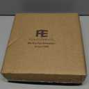 Fun Elements Shallow Dog Bowls, 10.5" Ceramic Large Food Plate for Small, Medium and Large Breeds, Non-Slip, Flat and Wide, Dishwasher Safe, Suitable for Dogs and Cats (Blue)