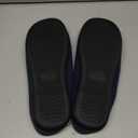 RockDove Men's Sherpa Lined Memory Foam Clog Slipper (13-14, Navy Blue)