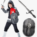 Morph Medieval Knight Costume for Kids - Boys Knight Armor Halloween Costume - Medieval Dress Up for Boys Size L