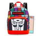 Transformers Mini Backpack - 10" Exclusive Woven Small Backpack with Front Pocket and Bookmark Bundle | Adjusts to Fit Adults, Teens, Boys, Kids