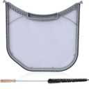 DLEX3900W DLEX3550W DLEX3570W DLEX3885W DLEX3360R DLEX3371W DLEX3370R DLEX3360W DLEX3360V Dryer Lint Filter Screen Trap Replaces For LG DLEX3370V DLEX3250W DLEX3470V DLEX3570V DLEX3370W DLEX3900B