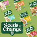 SEEDS OF CHANGE Certified Organic Jasmine Rice, Organic Food, 8.5 oz Pouch (Pack of 12) (EXP 06/30/27)
