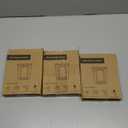 3 Pack Plug Shelf for Wall Outlet, Wall Mount Socket Stand for Space Saving