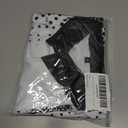 Mens Golf Shirts Short Sleeve Dry Fit Athletic Moisture Wicking Golf Polo Performance Printed Collared Polos (Black, M)