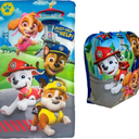 Franco Slumber-Bags Kids Soft Lightweight 2 Piece Sleeping/Slumber Bag and Sling Bag Set (Paw Patrol)