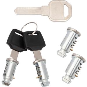 4 Pack Lock Cores for Thule, Replacement for Thule Rack Core, Key Cylinder for Bike Rack Lock, Roof Cargo Lock, Roof Rack Locks, Cross Bars, Towers, Ski Rack etc