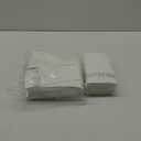 WDF 150Pack Silver Napkins Paper Disposable - 3ply Silver Napkins, Premium Quality Disposable Napkins, Party Napkins Dinner Napkins for Bridal & Baby Shower Wedding Anniversary Birthday Christmas (White and Silver - 150PCS)