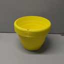 Plant Pot Set of 5, 10" Outside Diameter Flower Pots, 8.5" Inner Diameter Plant Planters with Drainage Hole, Durable Garden Pots Perfect for Indoor & Outdoor Plant Planting, Decor, Yellow