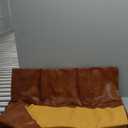 NAT Leathers | Caramel Light Tan Nude Beige Soft Faux Vegan Leather PU {Peta Approved Vegan} | 1 yard (36 inch x 54 inch wide) cut by yard | Synthetic Pleather Nappa 0.9 mm Smooth Upholstery | 36"x54"