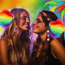 Rainbow Earring Set 2026 Pride Month Lgbt Pride Earrings for Gay Lesbian Bisexual Lightweight Feathers Lgbtq Earrings Jewelry Accessories